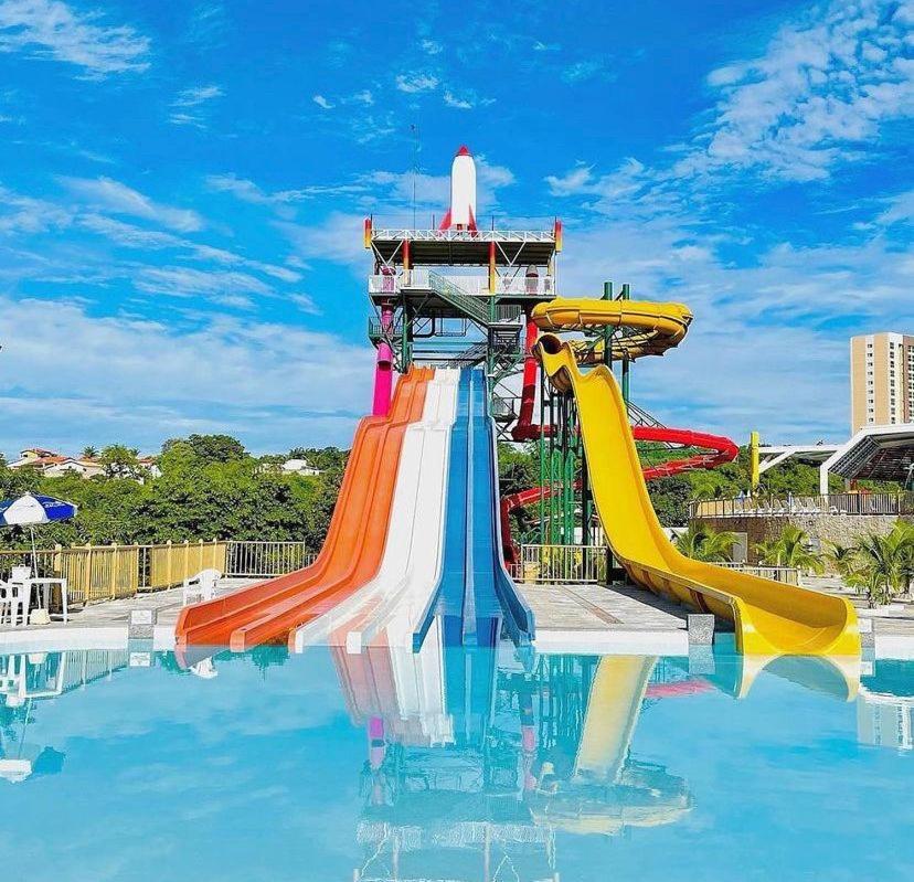 Piazza Diroma Acqua Park, Requinte E Diversao Caldas Novas Extérieur photo